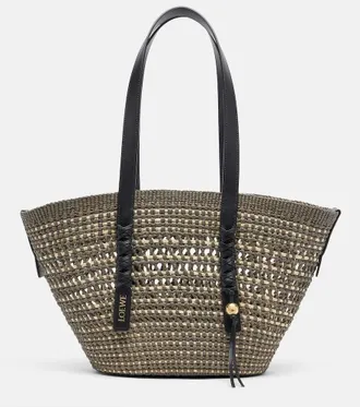 Loewe Paulas Ibiza Braid Medium basket bag