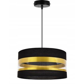 OEM Elegante L&aacute;mpara De Techo Colgante Dorada Con Pantalla Led