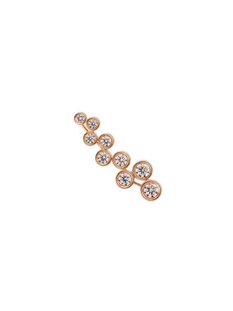 Alinka 18kt gold SASHA diamond cuff earring - Roze