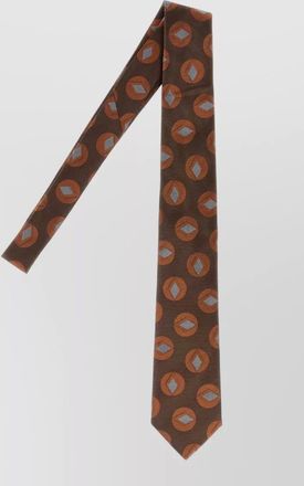 Giorgio Armani embroidered silk tie