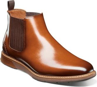 Stacy Adams Platt Chelsea Boot in Cognac at Nordstrom, Size 11.5