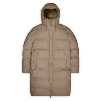 Rains Alta Longer Puffer Jacket W3T4 Winterjacke - Unisex | beige