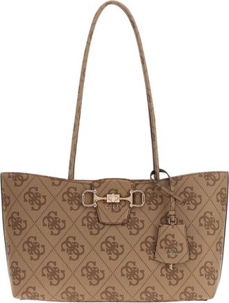 Guess Janie Logo Carryall - Dames - Schoudertassen - Bruin - ONE Size - Polyester - Tassen