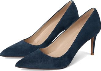 Pelle Moda Lizel High Womens Heels Midnight : 9.5 M, Leather/Suede