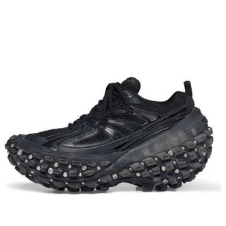 Balenciaga Bouncer Defender Screw Sneakers Worn Out Black 685613W2RAD1081