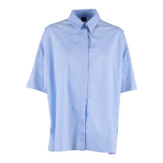 Fay Shirts, female, Blue, Size: 2XS Camicia M 3/4