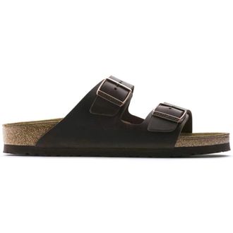 Birkenstock Sliders, female, Brown, Size: 11 US Sliders