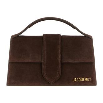 Jacquemus Le Grand Bambino Handtas - Dames - Handtassen - Bruin - ONE Size - Su&egrave;de - Tassen