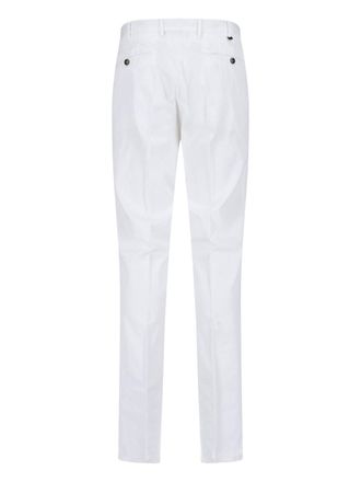 Pantaloni Torino Mens Trousers White Lyocell
