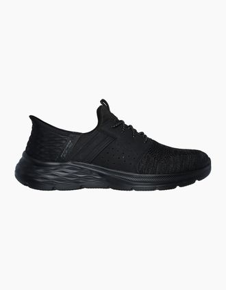 Skechers Mens Skechers GARNER - NEWICK Mens Casual Trainers Black - Size: 10.5