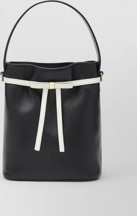 Ferragamo bucket bag mascarpone bow salvatore top handle