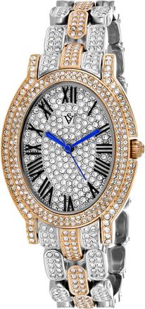 Christian Van Sant Womens Amore Silver Dial Watch