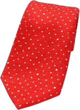 Bulgari Pre-owned Cravat - - Pre-owned - Uomo - Rosso - ONE SIZE