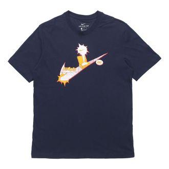 Nike AS M Nike Sportswear NSW Tee Shoe swoosh Short Sleeve Blue CT6524-451