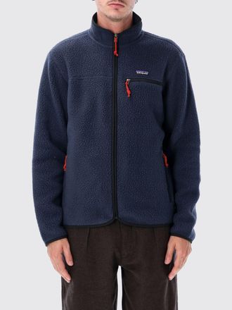 Patagonia Ms Retro Fleece Jacket with High Collar and Embroidered Logo