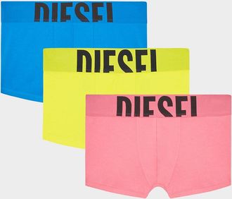 Diesel Men & apos;s Damien Multicolor DPop 3-Pack Boxer Briefs