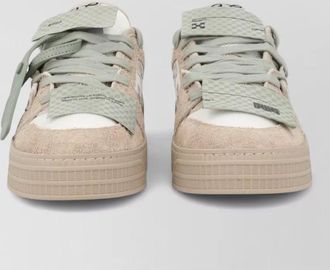 Off-white low-top sneakers