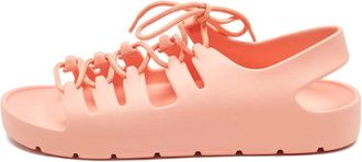 Bottega Veneta Sandali con pizzo - Arancione