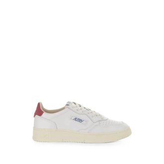 Autry Medalist Low - Heren - Sneakers - Wit - 42 EU - Katoen - Schoenen