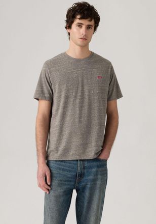 Levi's T-Shirt LEVIS ORIGINAL HM TEE, Herren, Gr. XXL, triblend jersey quie, Jersey, Obermaterial: 50% Polyester, 37% Baumwolle, 13% Viskose, normal h&uuml;ftbede