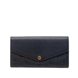 Louis Vuitton Pre-owned Wallets, female, Blue, Size: ONE SIZE Pre-owned Sarah Wallet
