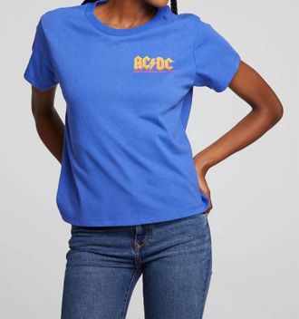 Chaser Acdc Who Made Who Tee In Blue