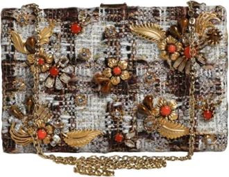 Dolce & Gabbana Pre-owned Fabric shoulder-bags - Dames - Vintage Schoudertas - Veelkleurig - ONE Size - Tweed - Vintage