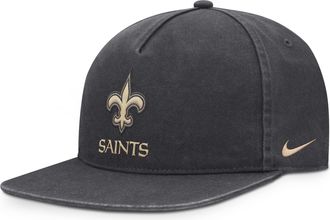 Nike New Orleans Saints Pro Nike Mens NFL Adjustable Hat in Grey | NF5706F7W-CSN
