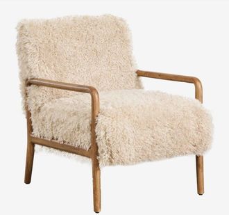 Sklum Sklum - Pack De 2 Sillones En Madera De Caucho Maylene