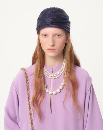 Valentino Abito in Cady Couture Donna SOFT WISTERIA 40