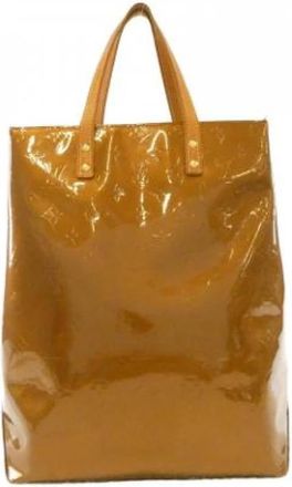 Louis Vuitton Pre-owned Vintage Tote Bag - Dames - Vintage Shopper - Bruin - ONE Size - Leer - Vintage