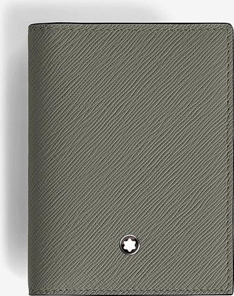 Montblanc Visitenkartenetui aus Saffianoleder Sartorial 4cc Medium Grey