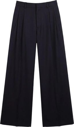 Tela Wijde broek - Dames - Wijde Broeken - Zwart - 2XS - Broeken