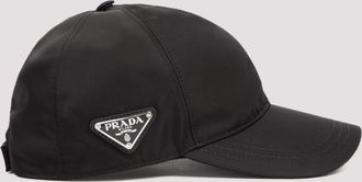 Prada Black Logo Baseball Cap