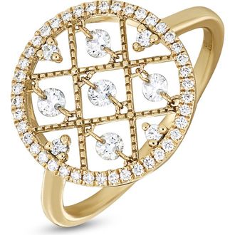 Bony Levy Audrey Diamond Statement Ring in 18K Yellow Gold at Nordstrom, Size 6.5