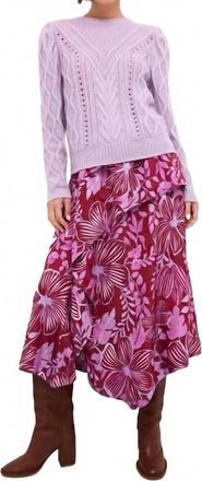 Marie Oliver Felicia Sweater In Lavender