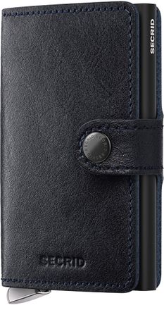 Secrid Premium Miniwallet+ Basco in Ink at Nordstrom