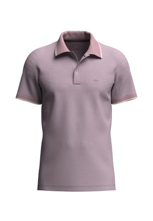 Fynch-Hatton Poloshirt FYNCH-HATTON, Herren, Gr. 4XL, magnolia, Web, Obermaterial: 100% Baumwolle, kontrastfarbene Details, unifarben, regular fit normal, ohne Aus