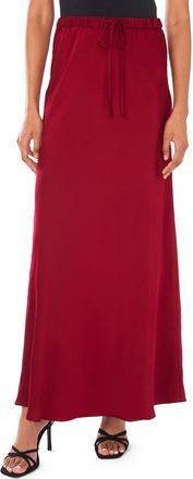 Parker Drawstring Maxi Skirt in Passion Wine at Nordstrom Rack, Size Xx-Small