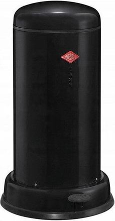 WESCO Baseboy Cubo De Basura Negro 20 Litros Acero Inoxidable