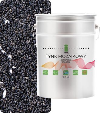 OEM Yeso De Mosaico Con Resina Negra De Mica Clase 1 Mosaico 12,5 Kg Resistente A Las Heladas