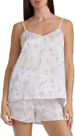 Splendid Floral Satin Pajamas in Flower Branch Toss at Nordstrom Rack, Size X-Small