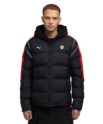 Puma Scuderia Ferrari Mens MT7 Puffer Jacket Black L