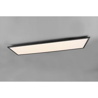 Reality Plaf&oacute;n Rectangular Moderno Led Dimmer 34w Alpha Black Trio Lighting