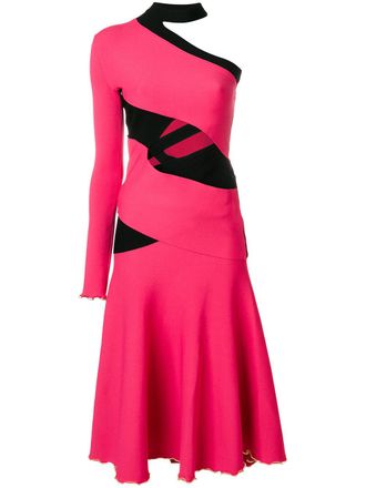 Proenza Schouler One-size bandage gebreide jurk - Roze