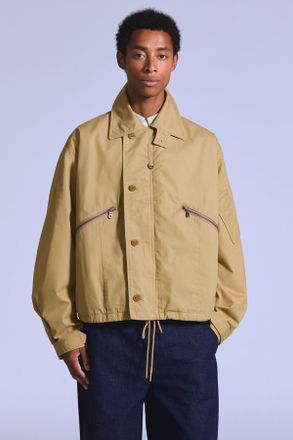 Levi's Pilot Jacket - Men - 2XS - Beige / Harvest Gold