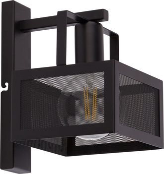 Sigma Albert 32179 L&aacute;mpara De Pared Negra 25x16 Cm