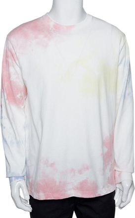 John Elliott + Co Ink Bloom Tie Dye Cotton University T-Shirt