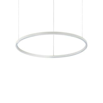 Netlighting Oracle Integrated LED Circle Ceiling Pendant Lamp 1 Light White 3000K