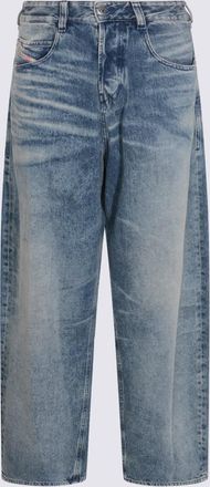 Diesel Blue Cotton Jeans